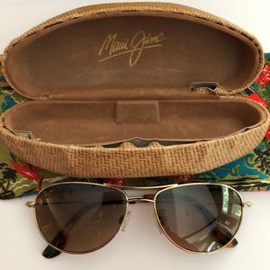 Maui Jim Beach Baby Polarized Aviator Sunglasses
